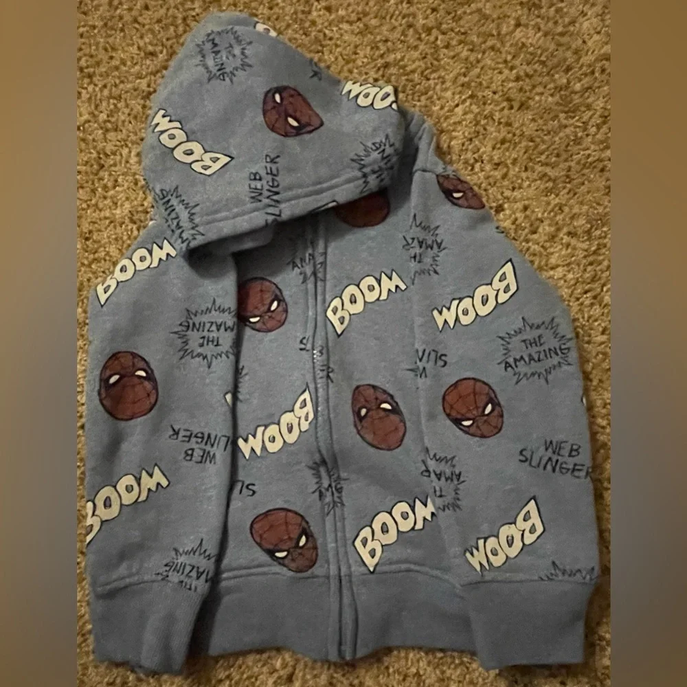 EUC/VGUC Sz 5 Jem Kids' Spidey Boom Graphic Hoodie